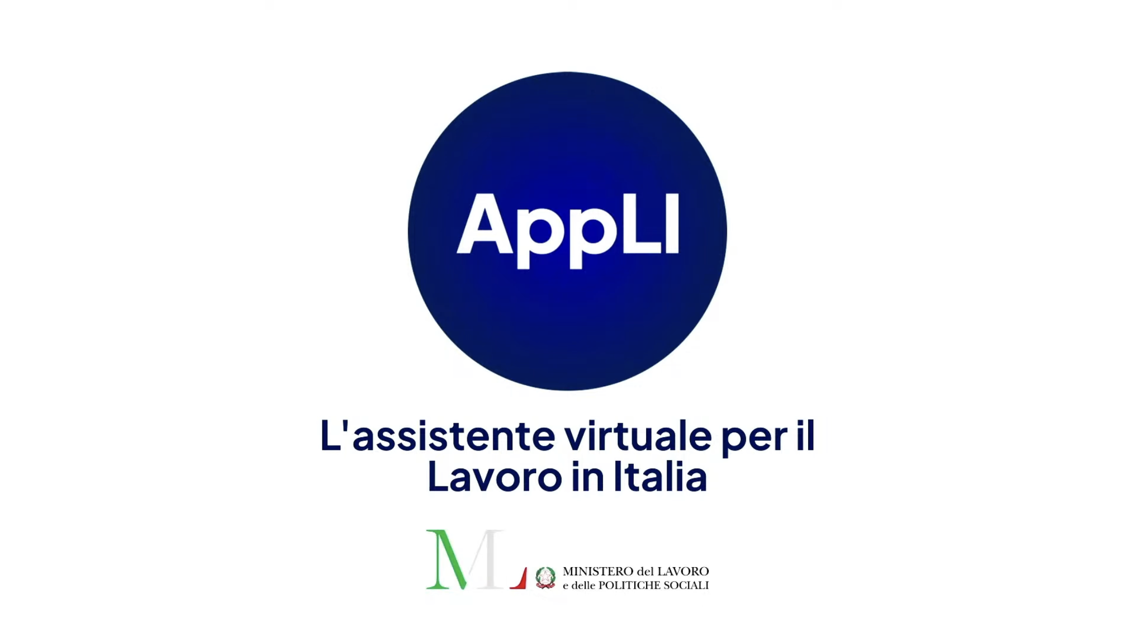 Il Ministero del Lavoro lancia a settembre il web coach AppLI